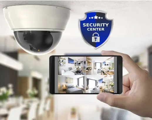 Cámara de seguridad con visualización por celular