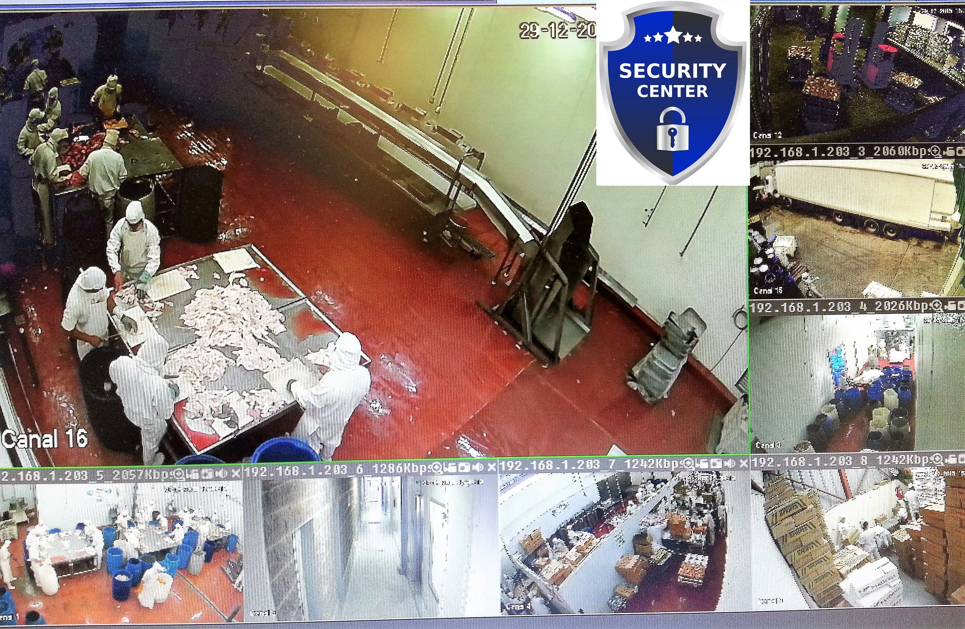 Instalación camaras de seguridad frigoríficos